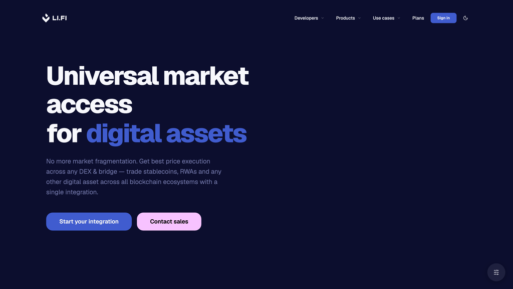 Website homepage preview