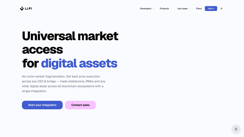 Website homepage preview